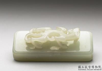 图片[3]-Jade ruler-weight, Qing dynasty (1644-1911)-China Archive